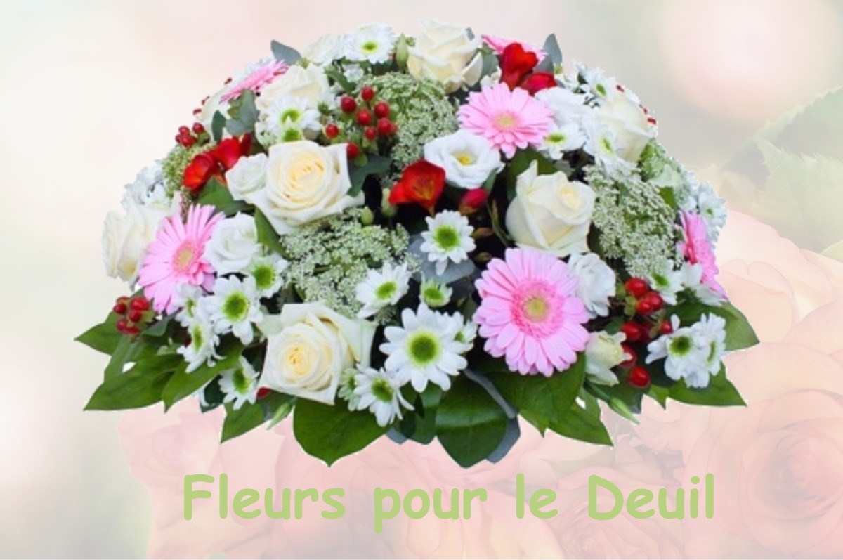 fleurs deuil MALLEMORT